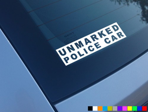 Unmarked police car - unmarked,