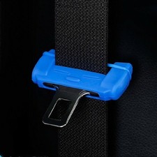 Blue Silicone Car Seat Belt