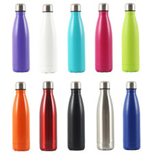 500ml Cola Vacuum Thermos Drink Bottle Stainless Steel Sports Insulated Water