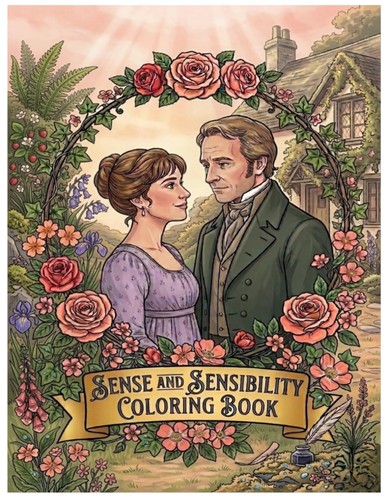 Sense and sensibility coloring - sense,