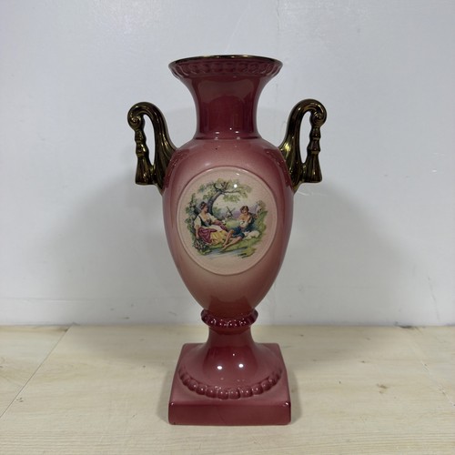 Vintage amphora style vase urn - vintage,