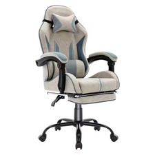 Gaming chair with footrest - gaming, &