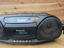 Panasonic RX-DS22 Portable Stereo CD Cassette Tape Recorder 3Band Radio Boom Box