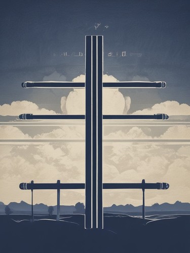Rugby posts kraft poster navy - rugby,