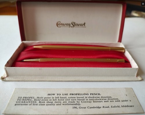 Conway stewart gold plated - conway,