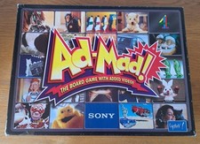 Vintage Original Ad Mad Board Game Spears Video with VHS