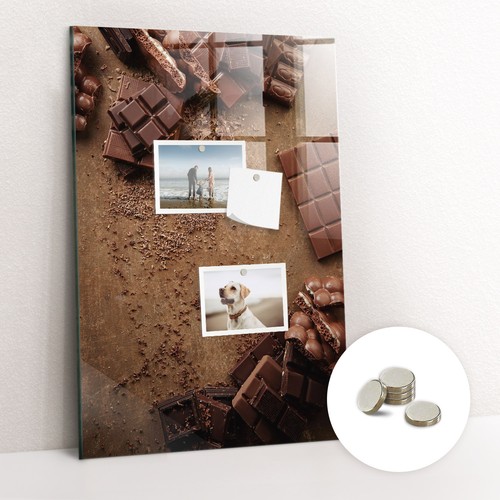 Glass magnetic memo board - glass,