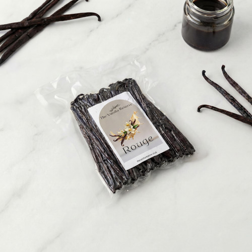 Organic rouge vanilla beans - vanilla,