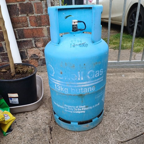 Empty shell 13kg butane gas - shell,