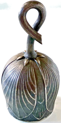 Sculptural silvered brass - sculptural,