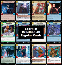 SWU Spark of Rebellion Massive Collection of Regular Cards - UK Seller