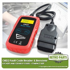 Compact OBD2 Code Reader for Saab Diagnostic Scanner Engine Light