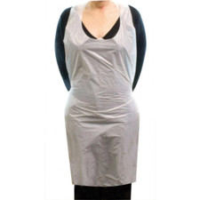 100 APRONS DISPOSABLE BLUE OR