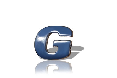 Scania letter badge - g, fit