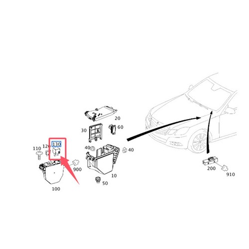 Starter relay 12v - relay, for