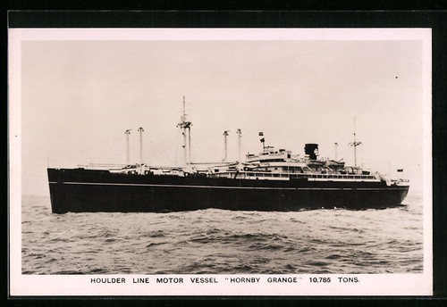 Postcard passenger ship hornby - postcard,