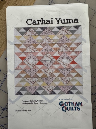 Carkai yuma gotham - "carkai, quilts