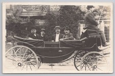 Rppc edwardian gentlemen - rppc,