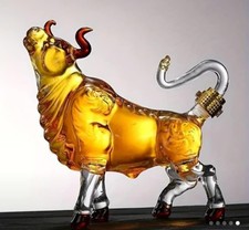 Luxury bull shaped - luxury, glass