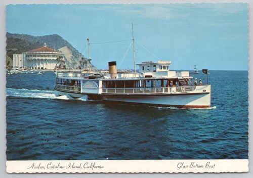 Glass bottom boat - bottom, avalon