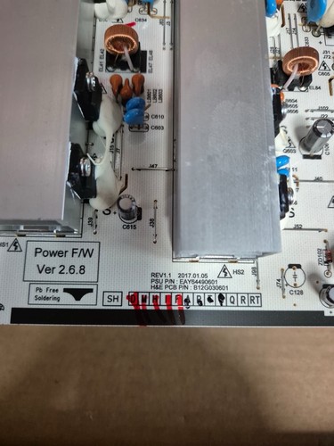 Power supply board oled - power, lg