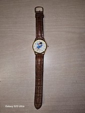 Kellogg Fruit Loops Toucan Sam Watch Unisex Gold Tone 1991 Vintage 