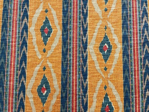 Santana ikat saffron orange - ikat,