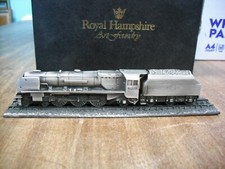 Royal Hampshire pewter train