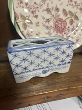 Vintage Blue And White Pottery