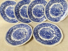 Six Seaforth Tea Plates-