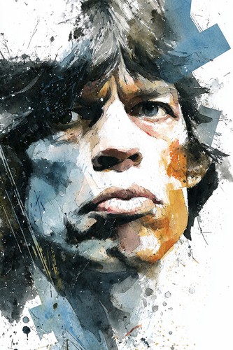 Mick jagger artwork - jagger,