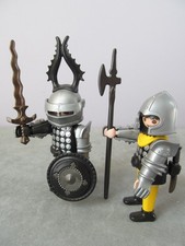 Playmobil Castle theme: Vintage knight/barbarian figures & accessories
