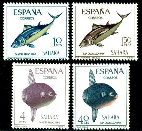 1966 stamp day fish - 1966, day,fish,bigeye