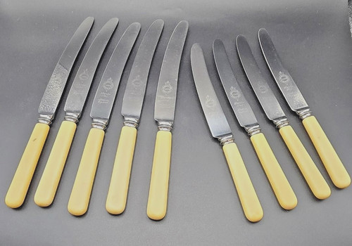 Vtg set faux - of, 9
