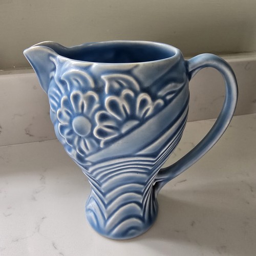 Vintage wade pottery blue - pottery,