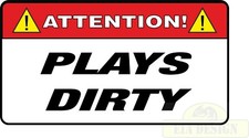 OFF ROAD 4 x4 FUNNY WARNING