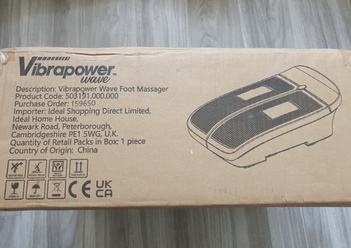 Vibrapower wave foot - foot, massager