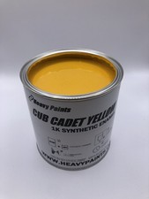 Cub Cadet Lawn Mower Yellow Enamel Paint 1 Litre Tin