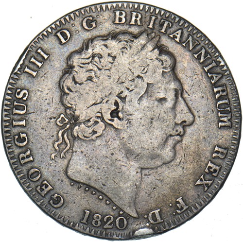 1820 crown george iii - crown,