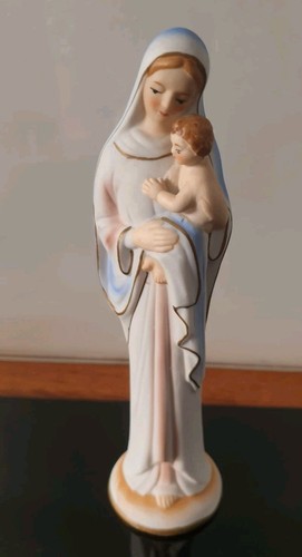 Figurine porcelain madonna - figurine,