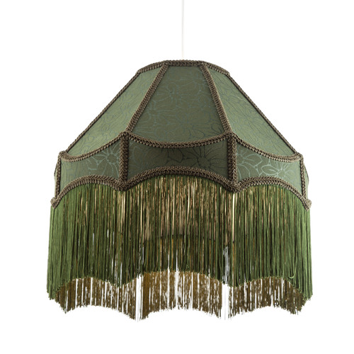 Classic forest green floral - forest,