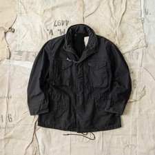 Vintage 90s Black US Army M65