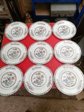 Set wedgwood kutani crane - of, 9