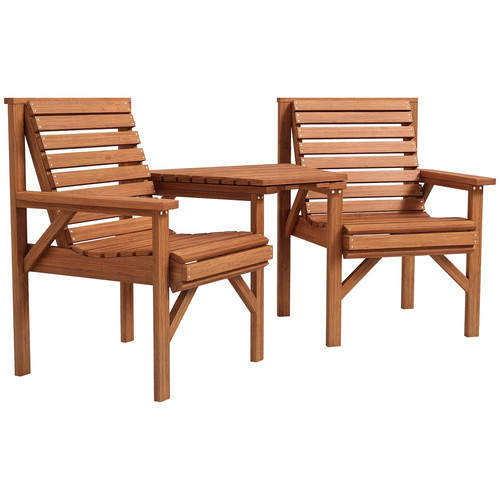 Outsunny wooden garden love - wooden,