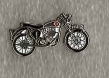 BSA motorcycle pin badge