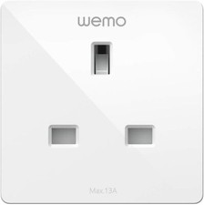 Wemo WiFi Smart Plug Wireless 13A Wall Adapter For Controlling Home Devices