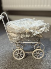 VINTAGE Antique Old LACE METAL
