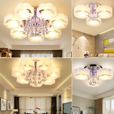 3/5/7 Way Modern LED Crystal