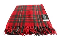 Highland Wool Blend Tartan Blanket / Throw  MacGregor  Tartan