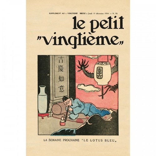 Tintin petit vingtième le - petit,
